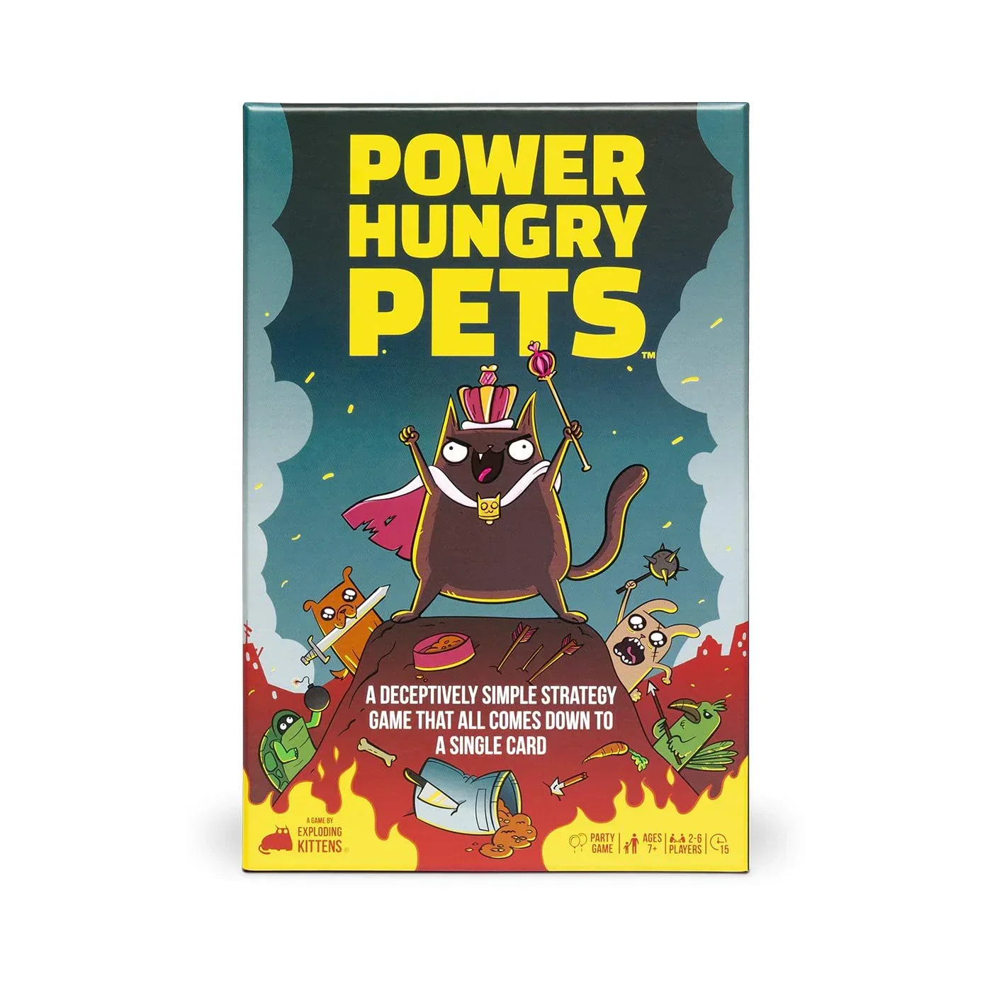 Exploding Kittens: Power Hungry Pets β Fun Strategy Card Game - Jaiman Toys
