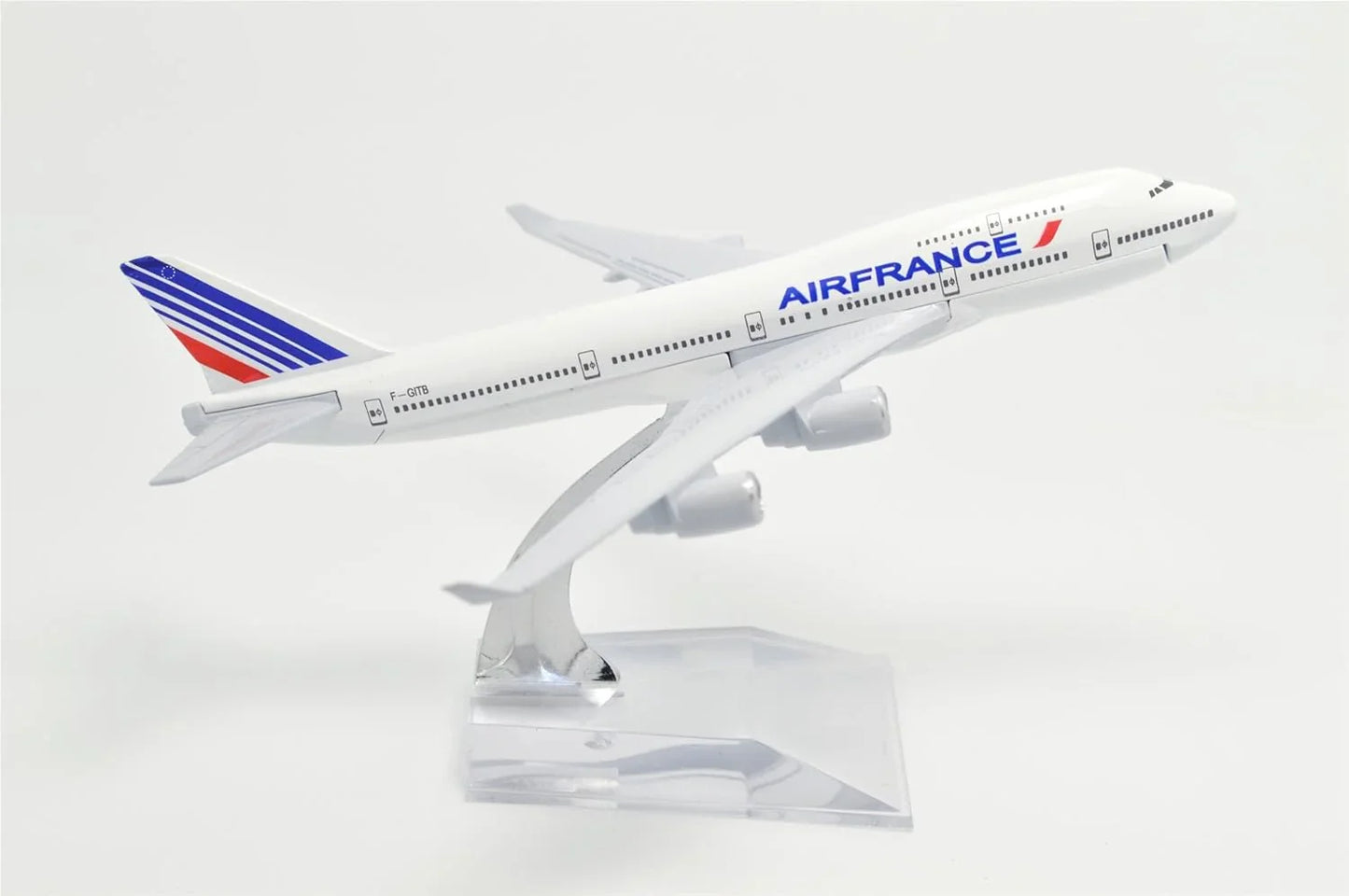 Collectible 1:400 Scale Aircraft Models Airplane - Air France B747-400 (16 cm) - Jaiman Toys