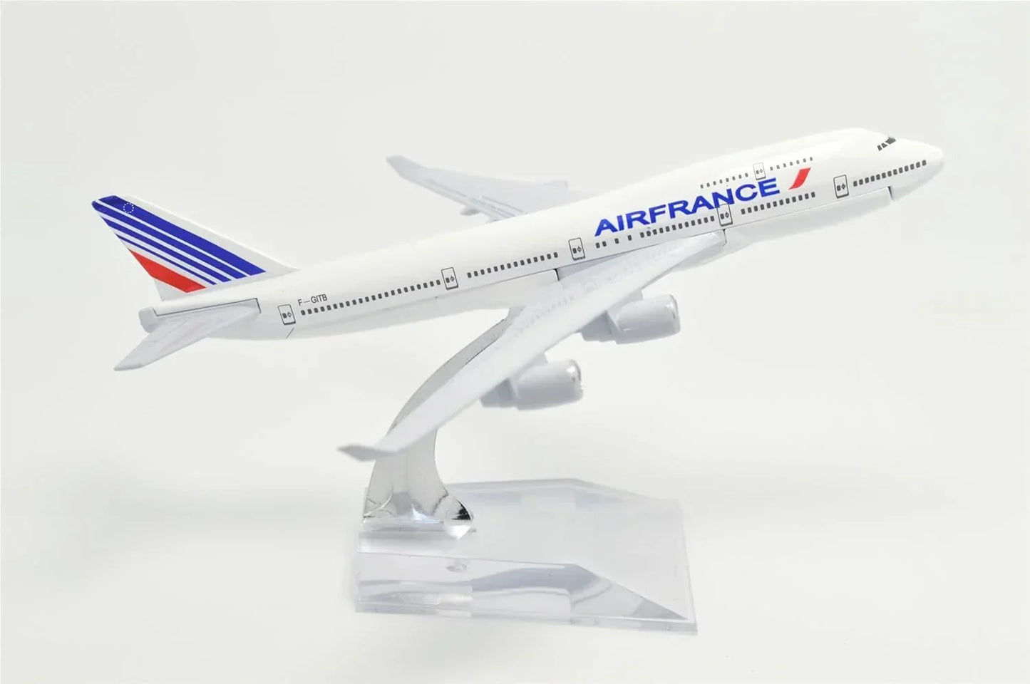 Collectible 1:400 Scale Aircraft Models Airplane - Air France B747-400 (16 cm) - Jaiman Toys