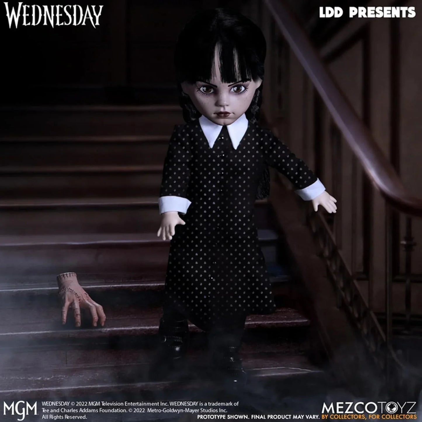 Mezco LDD Presents Wednesday Addams 10-Inch Doll - Jaiman Toys