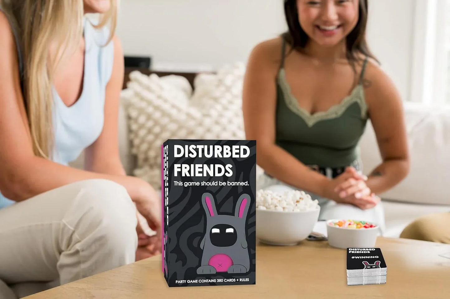 Disturbed Friends This Game Should Be Banned Card Game - Jaiman Toys