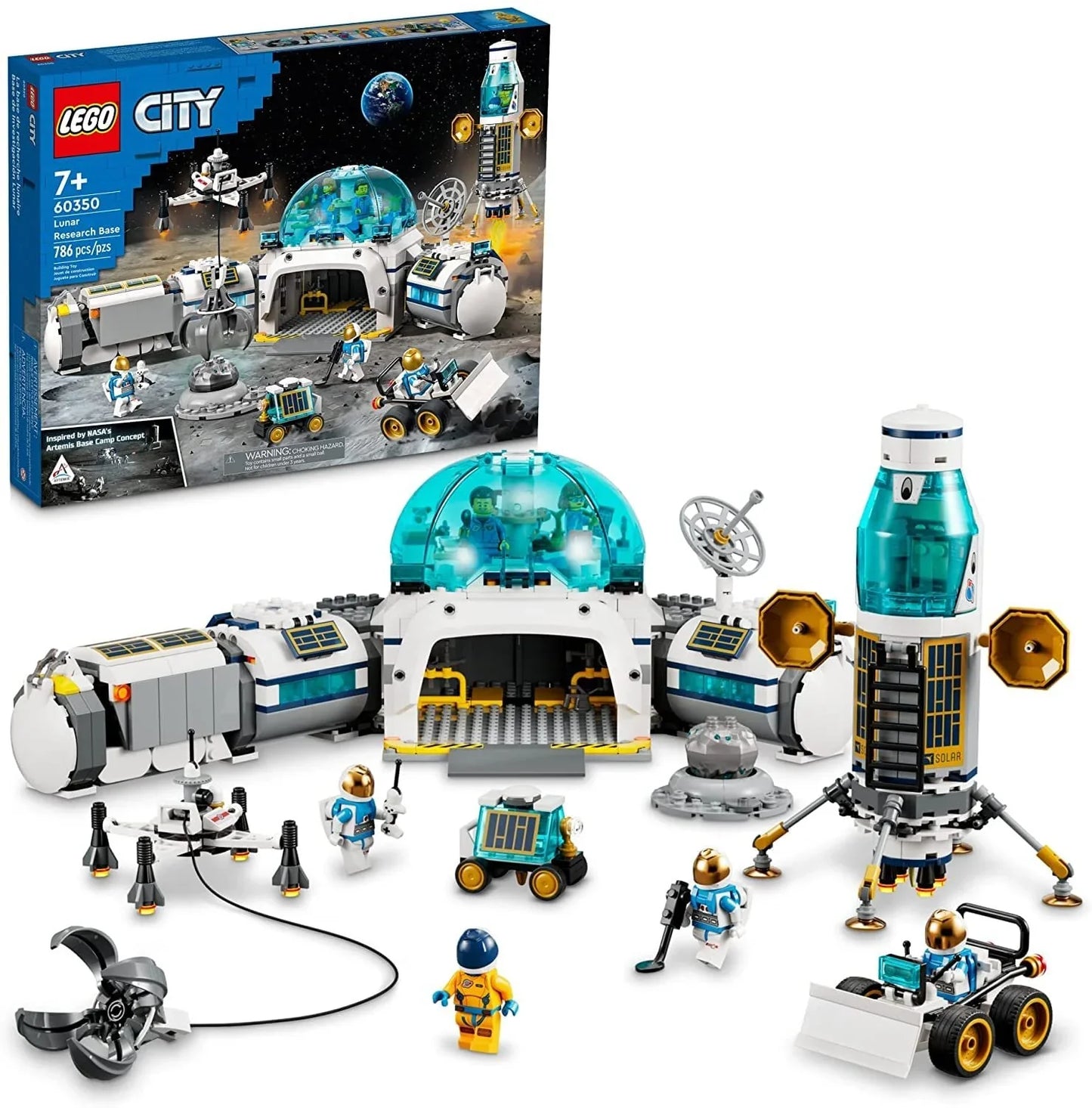 60350 | LEGO City Lunar Research Base - Jaiman Toys