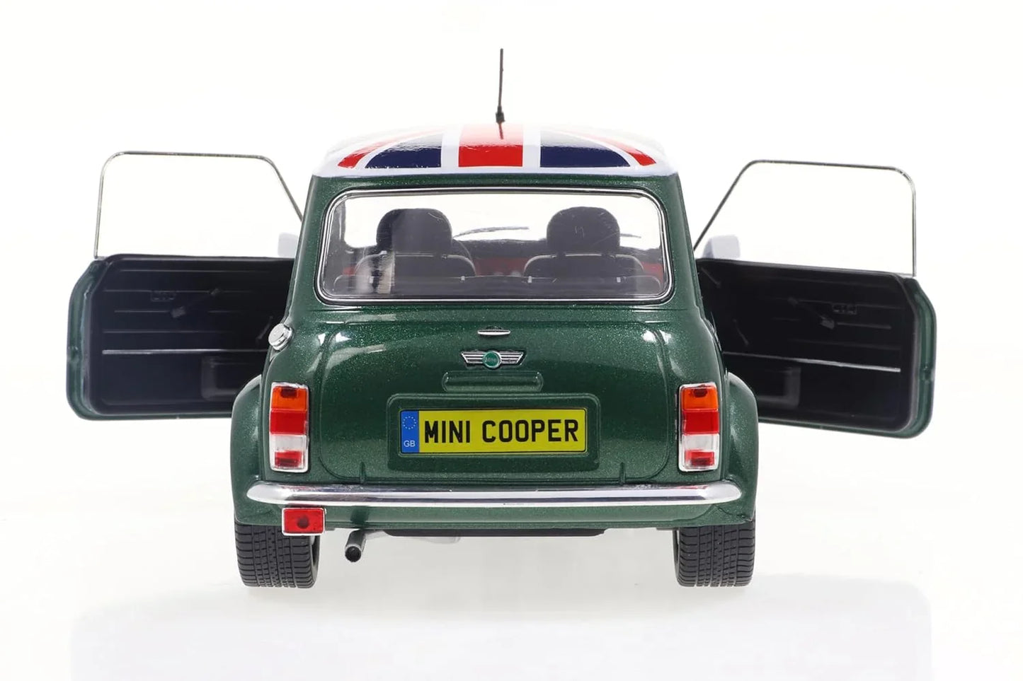 SOLIDO 1:18 Scale Mini Cooper Sport Diecast Model Car – British Racing Green