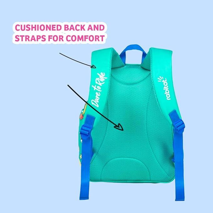 Rabitat School Bags Smash Unisex School Bag – Fun & Durable Backpack for Kids (4-8 Years) - Jaiman Toys
