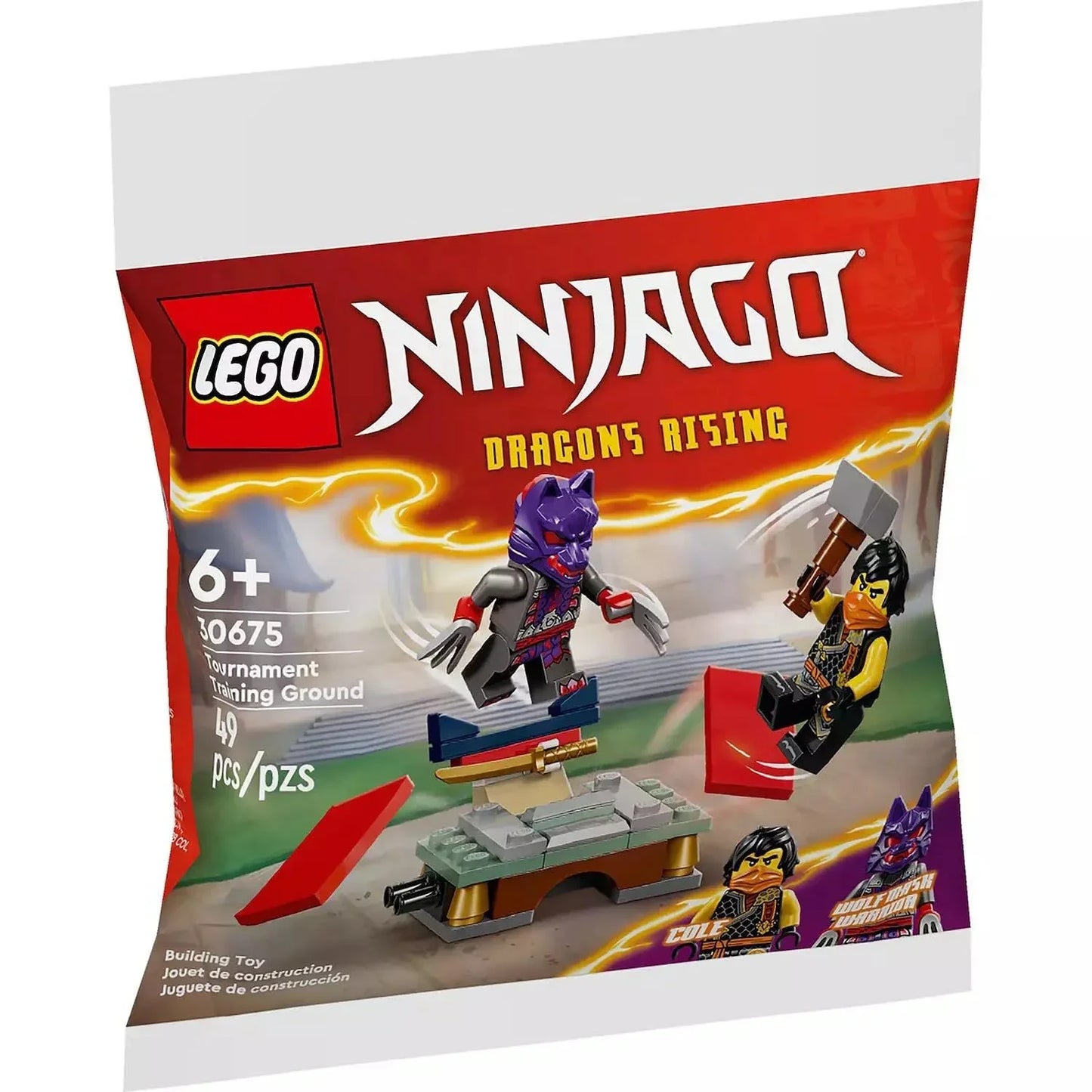 LEGO 30675 NINJAGO Tournament Training Ground Building Set (Polybag) - Jaiman Toys
