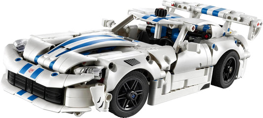 LEGO 42234 Technic Dodge Viper GTS-R Sports Car – 805-Piece Racing Car Kit, Ages 10+