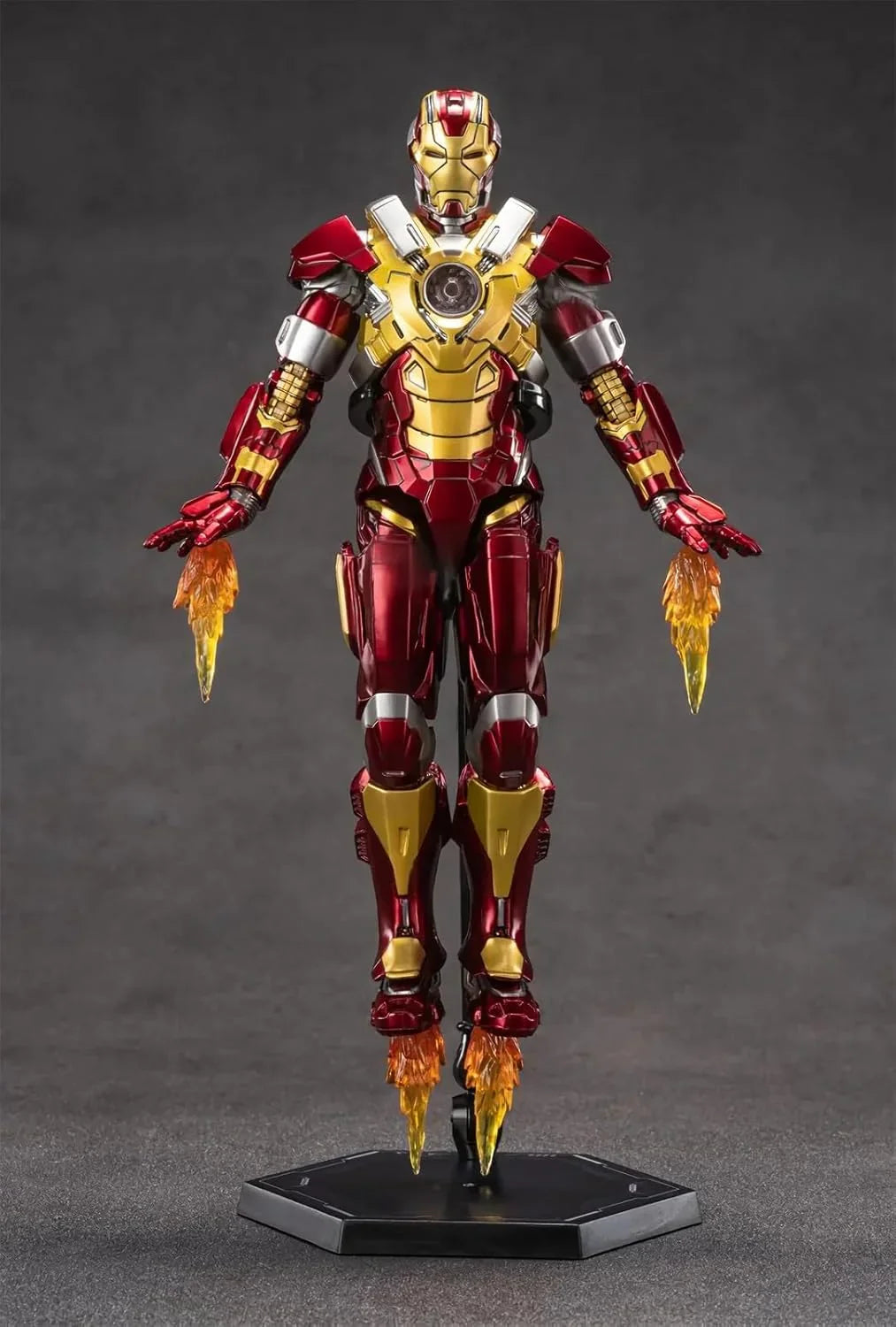 ZD Toys Marvel Iron Man Mark XVII (17) Heartbreaker 1/10 Scale 7” Action Figure – with Accessories - Jaiman Toys