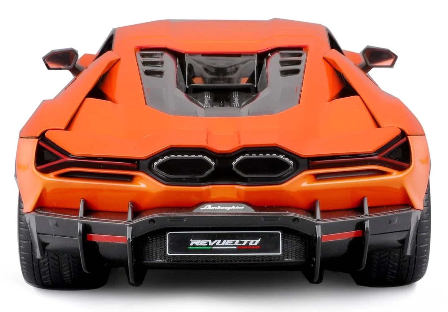 Maisto - 1/18 Scale Model Compatible with Lamborghini Revuelto Hybrid 2023 (Orange) Sports Car Collectible Miniature - Jaiman Toys