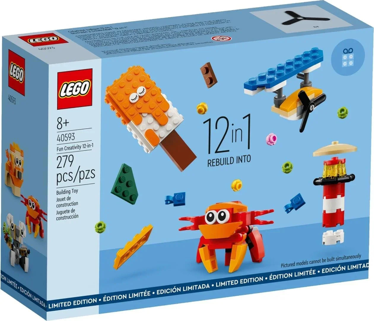 Lego 40593 Creator Fun Creativity 12 in 1 - Jaiman Toys
