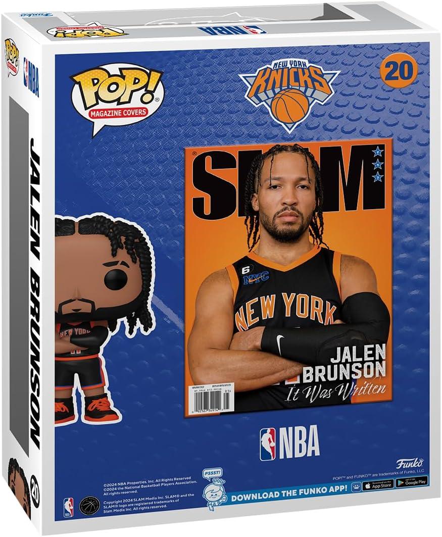 Funko Pop! Collectible Action figure NBA Cover: Slam - Jalen Brunson - Jaiman Toys