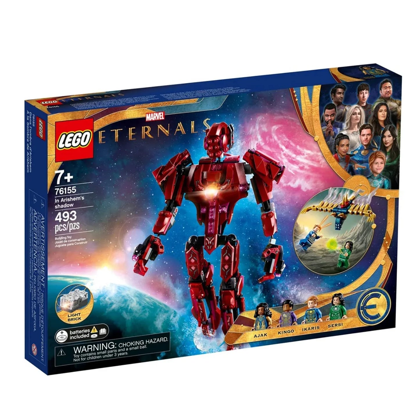 LEGO 76155 Marvel The Eternals in Arishems Shadow Building Kit - Jaiman Toys