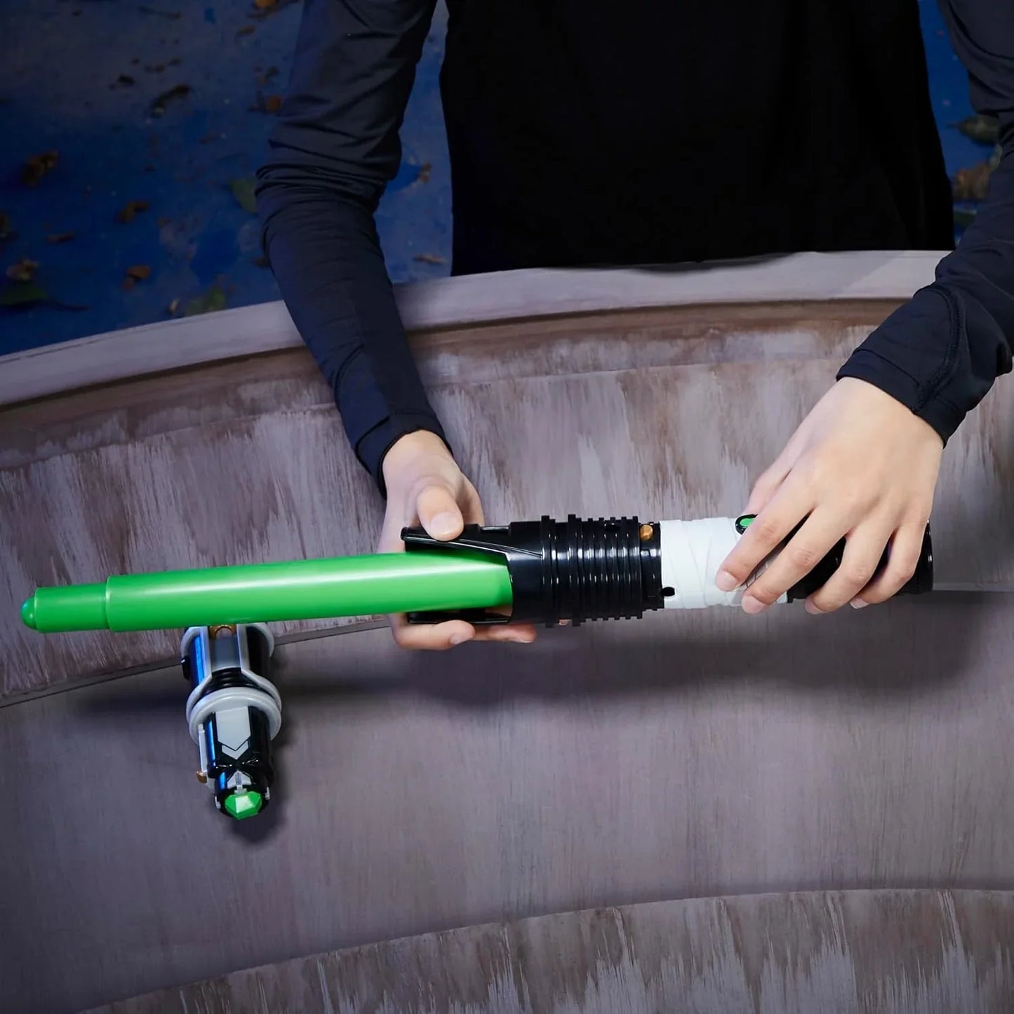 Star Wars Lightsaber Forge Kyber Core Lightsaber Luke Skywalker (Green) - Jaiman Toys