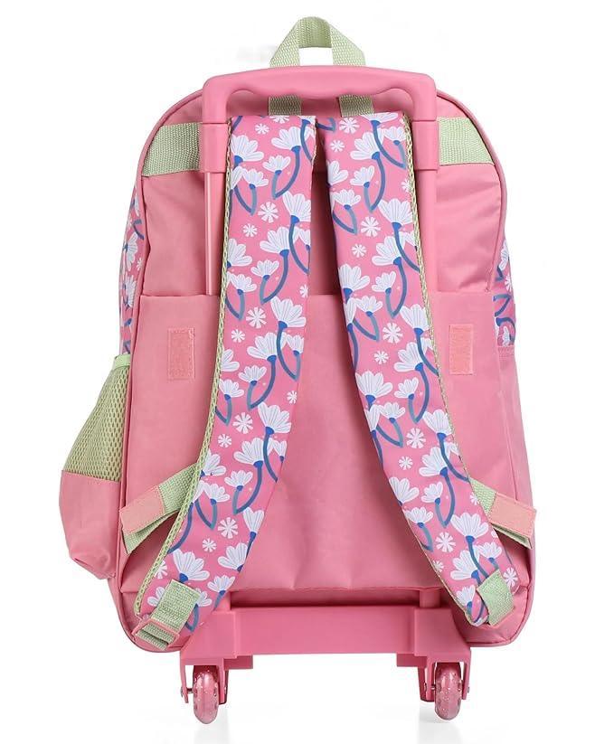 STRIDERS Frozen Elsa & Anna 16-Inch Trolley Backpack for School Perfect for 6 to 8 Years Kids - Jaiman Toys