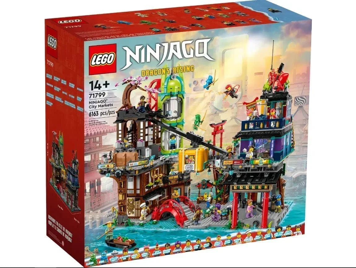 LEGO 71799 NINJAGO City Markets 6,163-Piece Modular Set – Jaiman Toys