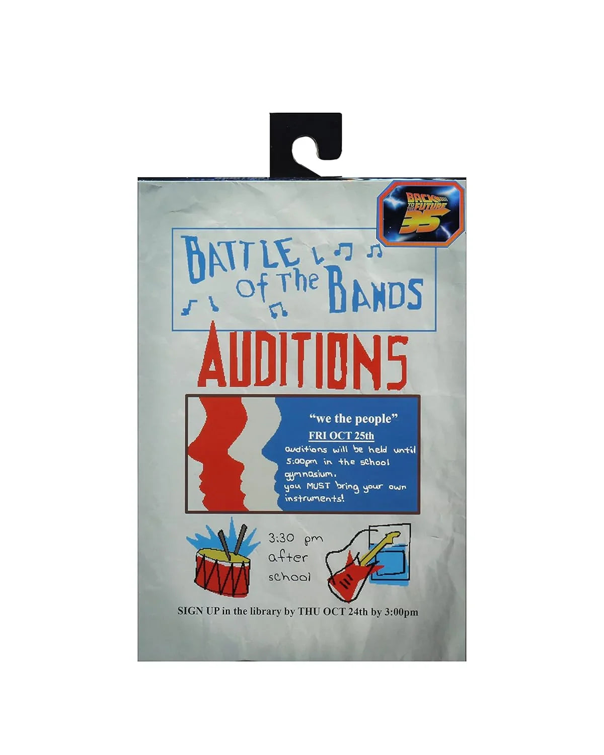 NECA Back to the Future Marty McFly 1985 Audition Ultimate Action Figure - Jaiman Toys