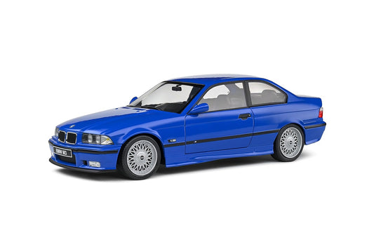 (Damaged Box) Solido 1:18 BMW E36 M3 Coupe Blue Die-Cast Collectible Model Car