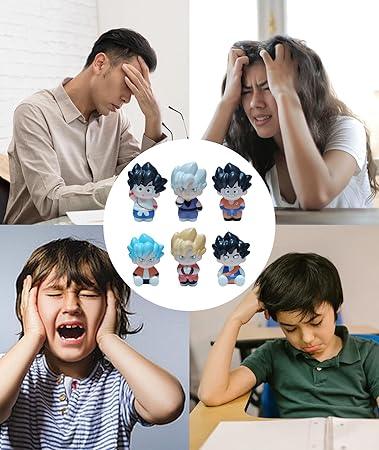 Scented Dragon Ball Foam Squishy 6 Pieces - Jaiman Toys