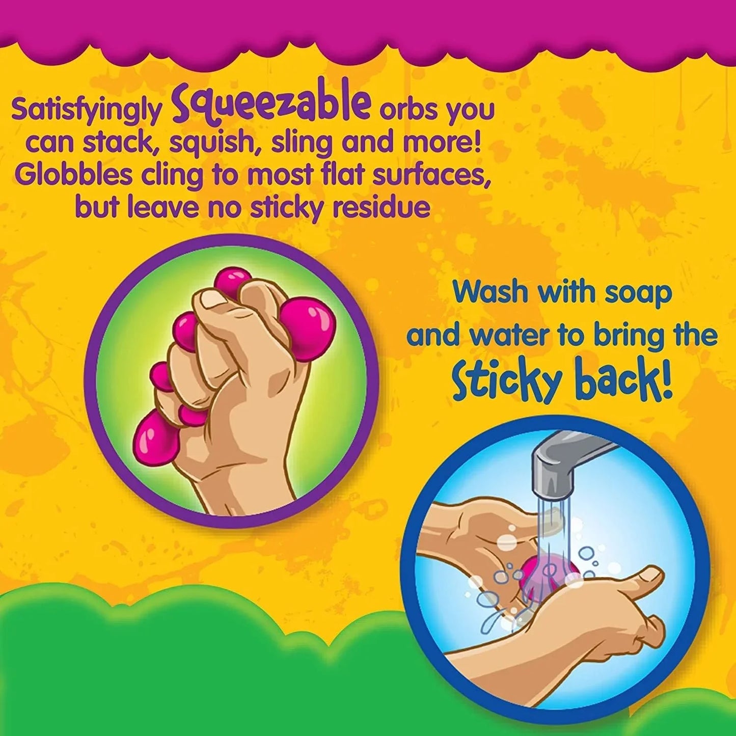 Crayola Silly Faces Globbles - 3 Count - Jaiman Toys