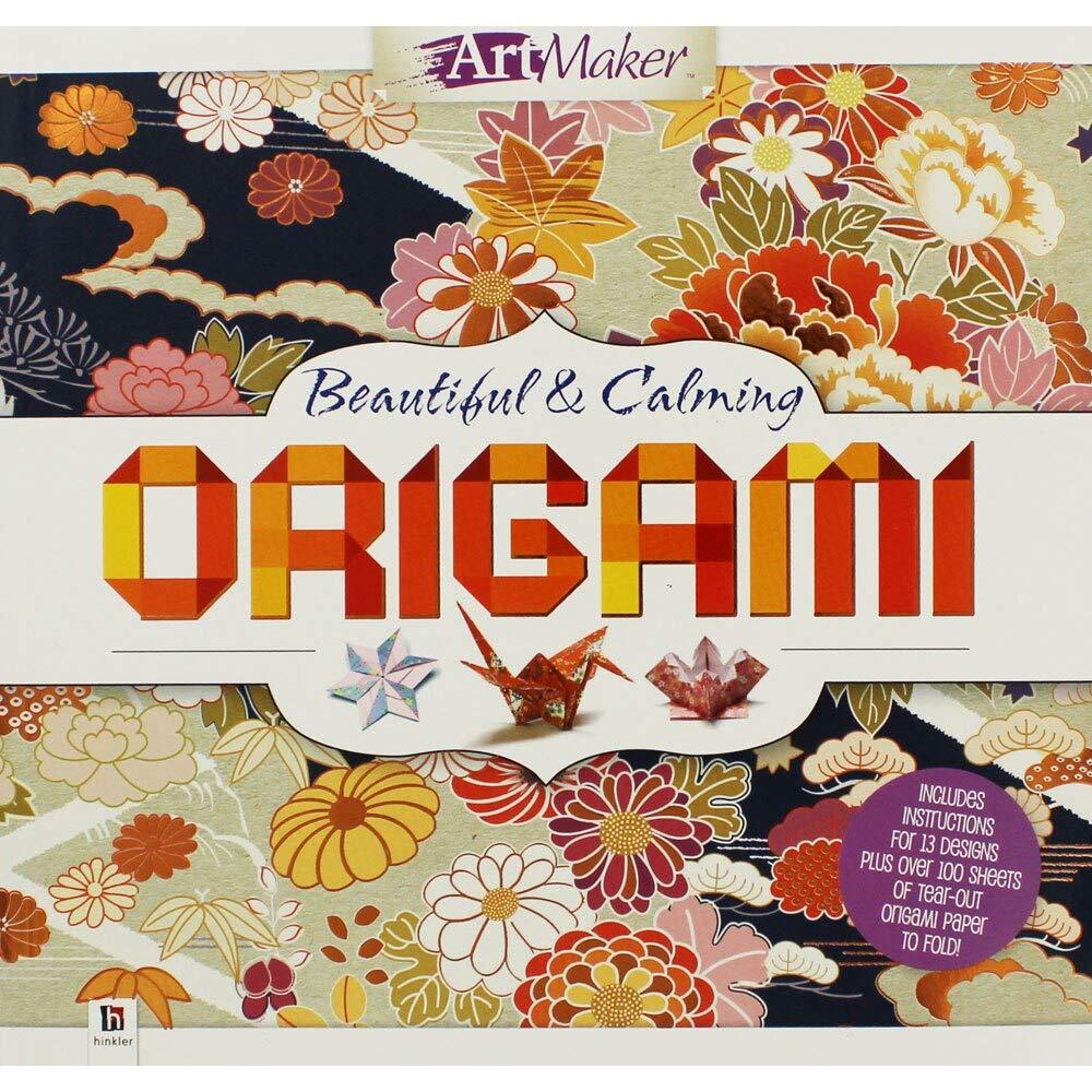 ArtMaker: Beautiful & Calming Origami – Fold Your Way to Peace (By Hinkler) - Jaiman Toys