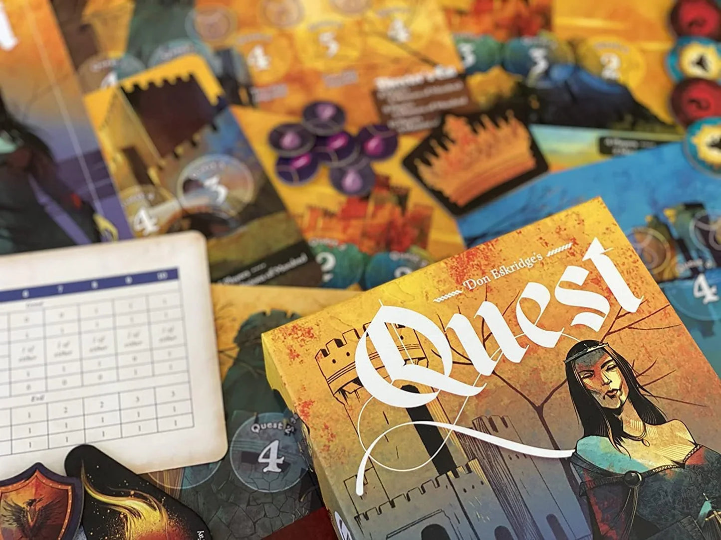 Quest Board Game by Indie Boards & Cards β Social Deduction & Hidden Roles Party Game - Jaiman Toys