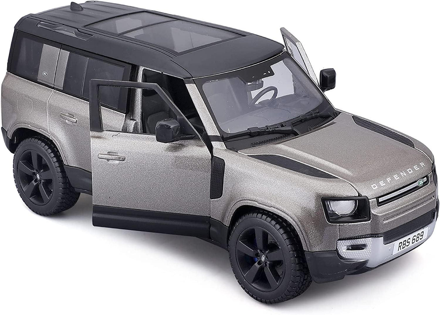 Bburago - 1/24 Scale Model Compatible with Land Rover Defender 110 Replica Miniature SUV 2022 - Jaiman Toys