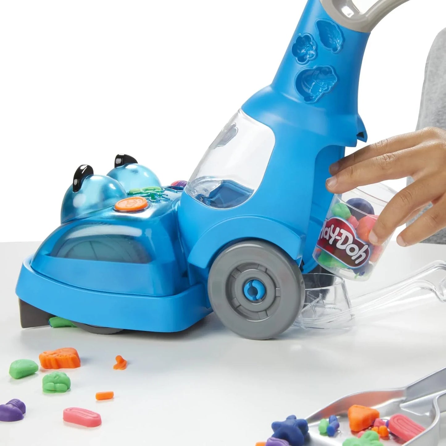 Play-Doh Vacuum Cleaner Playset – Includes Accessories & 5 Pots of Colorful Modeling Dough - Jaiman Toys