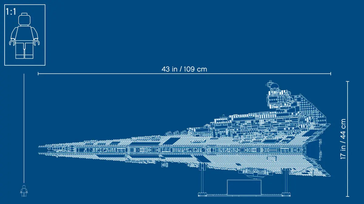 Lego 75252 Star Wars : A New Hope Imperial Star Destroyer Building Kit for The Kids Age 16+ (4,784 Pieces)