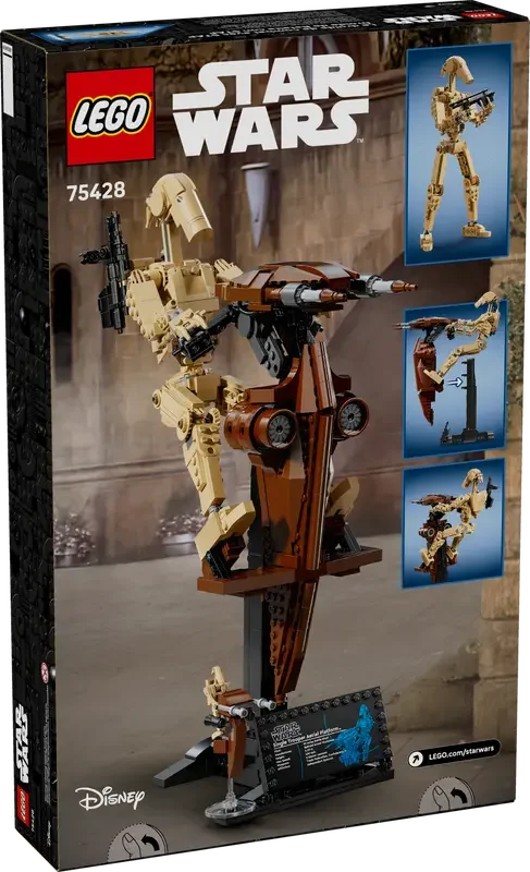 LEGO® Star Wars Battle Droid with STAP 75428 – 1088 Piece Collector Display Set - Jaiman Toys