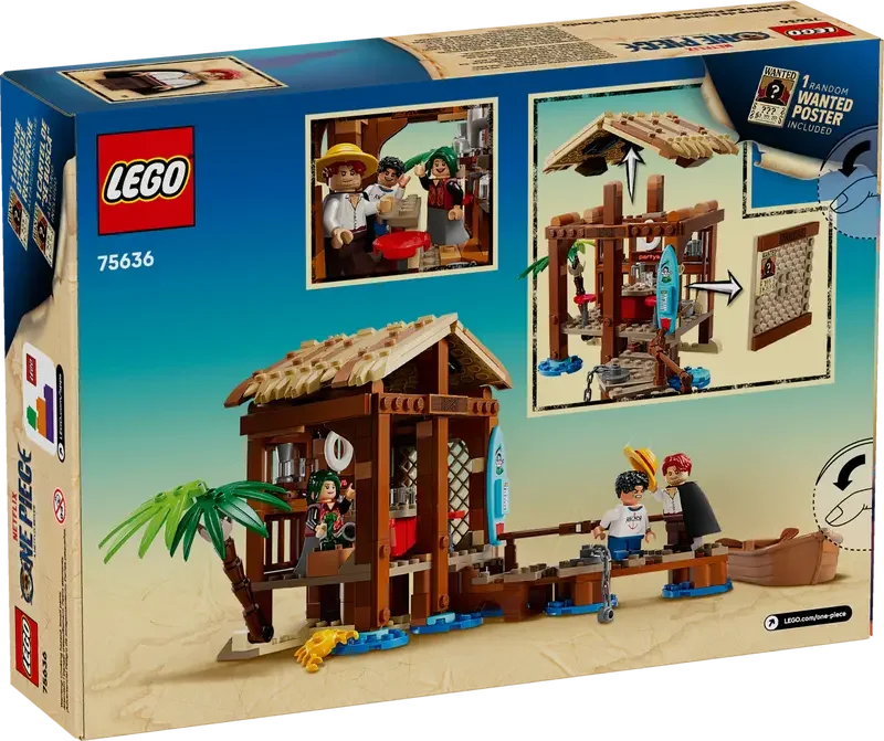 LEGO® 75636 One Piece Windmill Village Hut – 299 Piece Netflix Series Set - Jaiman Toys