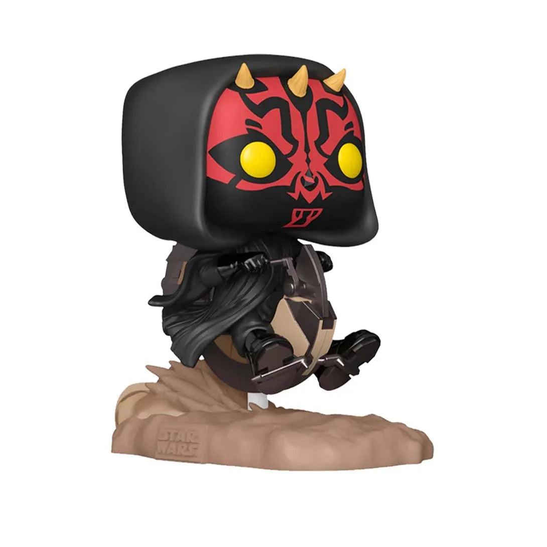 FUNKO POP! Collectible Action figure! Ride Deluxe: Star Wars EP1 The Phantom Menace Anniversary - Darth Maul on Bloodfin - Jaiman Toys