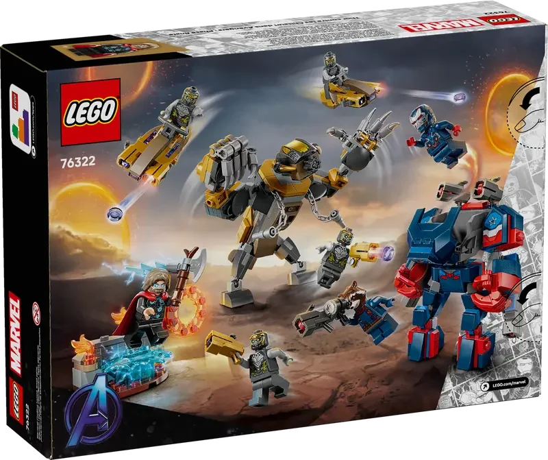 LEGO® Marvel Avengers Thor vs. Chitauri 76322 – 373 Piece Infinity Saga Set - Jaiman Toys
