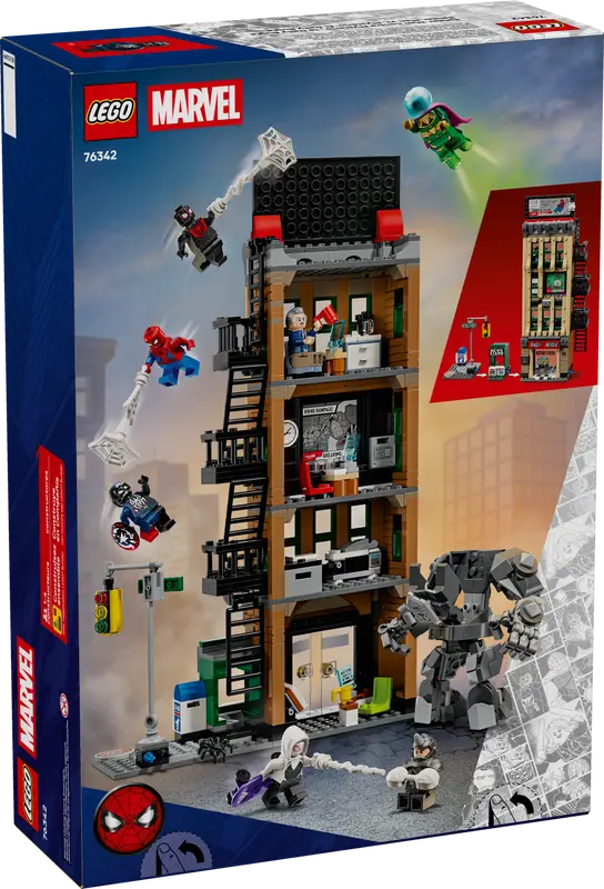 LEGO® 76342 Marvel Spider-Man vs. Mysterio: The Daily Bugle | 781 Pieces | Ages 10+