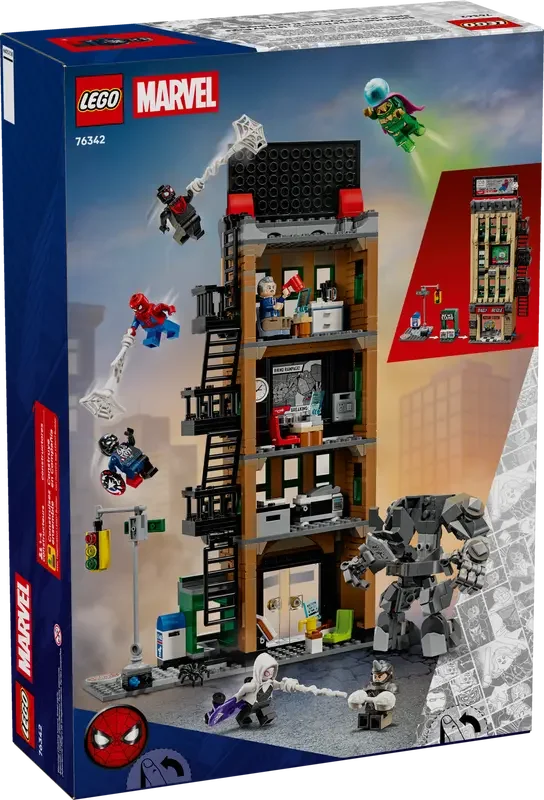 LEGO® 76342 Marvel Spider-Man vs. Mysterio: The Daily Bugle | 781 Pieces | Ages 10+