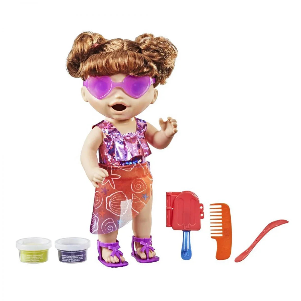 HASBRO BABY ALIVE SUNSHINE SNACKS BROWNN HAIR F1681 DOLL Age 3+ - Jaiman Toys