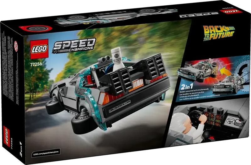 LEGO® 77256 Speed Champions Time Machine from Back to the Future | 357 Pieces | Ages 9+