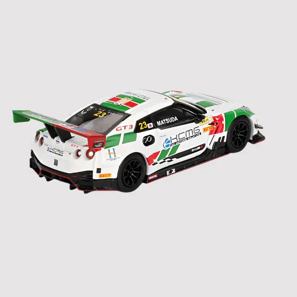 MiniGT Nissan GT-R NISMO GT3 #23 KCMG 2018 FIA GT World Cup Macau - Jaiman Toys