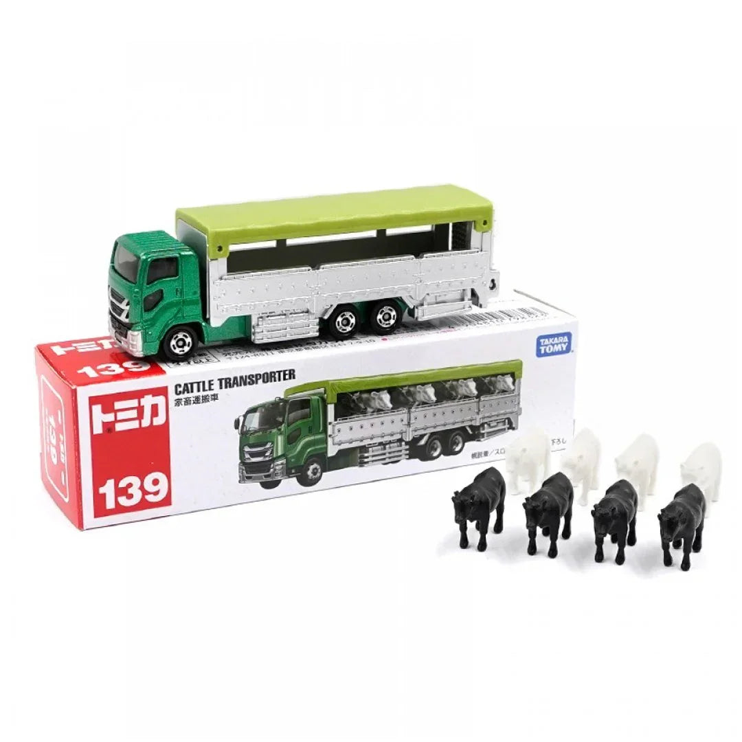 Tomica 139 Animal Transporter Diecast Scale Model Car - Jaiman Toys