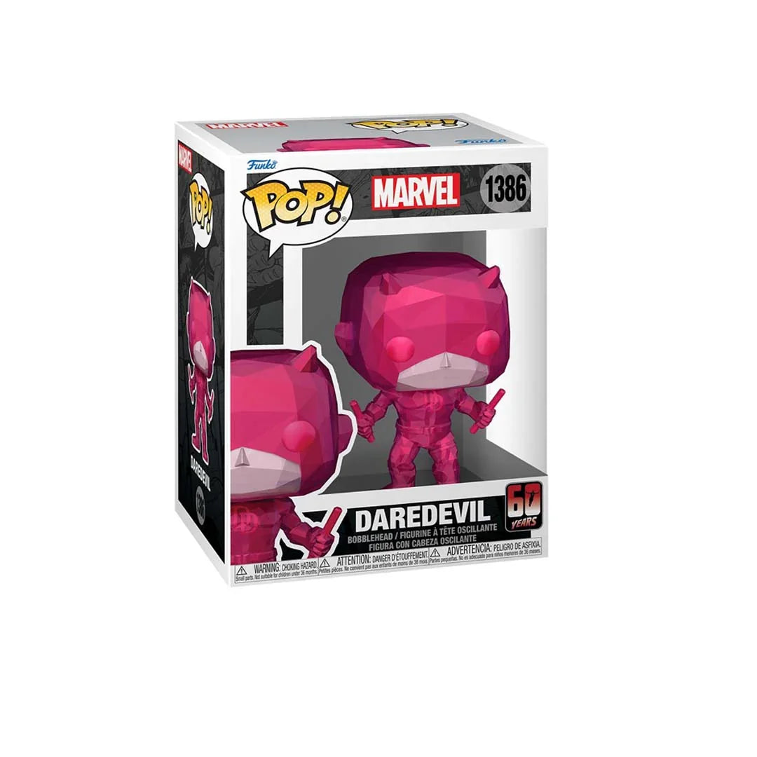 FUNKO POP! Collectible Action Figure Marvel: Daredevil - Daredevil (Facet) (60th Anniversary) - Jaiman Toys