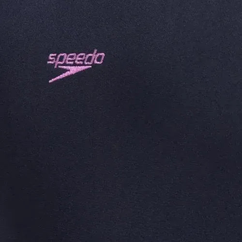 Speedo Essential Endurance+ Legsuit for Girls – True Navy & Sweet Purple | 100% Chlorine Resistant Swimming Costume with UPF 40+ Protection