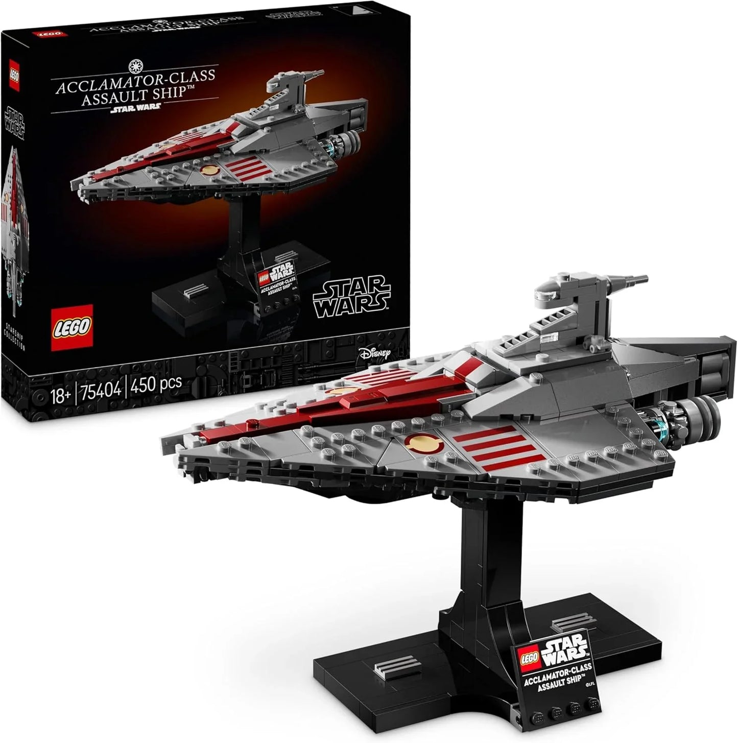 LEGO Star Wars Acclamator-Class Assault Ship, Buildable Starship Model 75404 Building Blocks for 18+ Gift - Jaiman Toys
