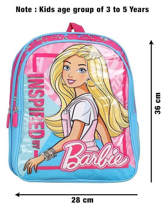 Striders Barbie Inspired School Bag – 40 cm | Dreamy Style for Little Fashion Icons (Ages 5-8) - Jaiman Toys