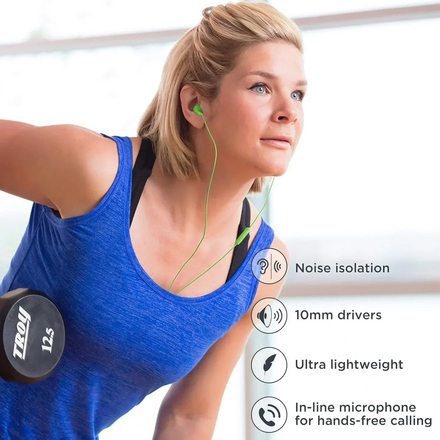 Motorola Earbuds 2 Wired in Ear Headphone with Mic (White) - Jaiman Toys