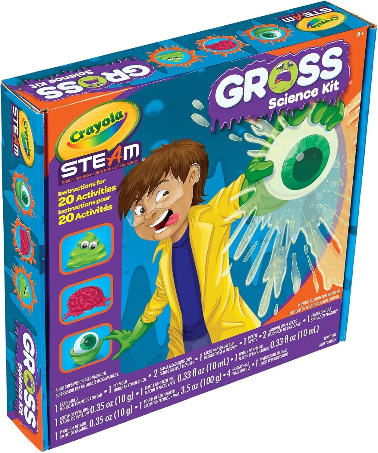 Crayola STEAM Gross - Science Kit (STEAM) for Age 7+ Years - Jaiman Toys