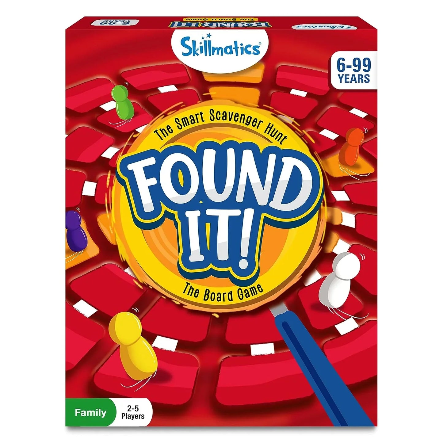 Skillmatics Board & Card Game - Found It, Scavenger Hunt for Kids, Adults, Families, Educational, Fun, Gifts for Ages 6, 7, 8, 9 and Up - Jaiman Toys