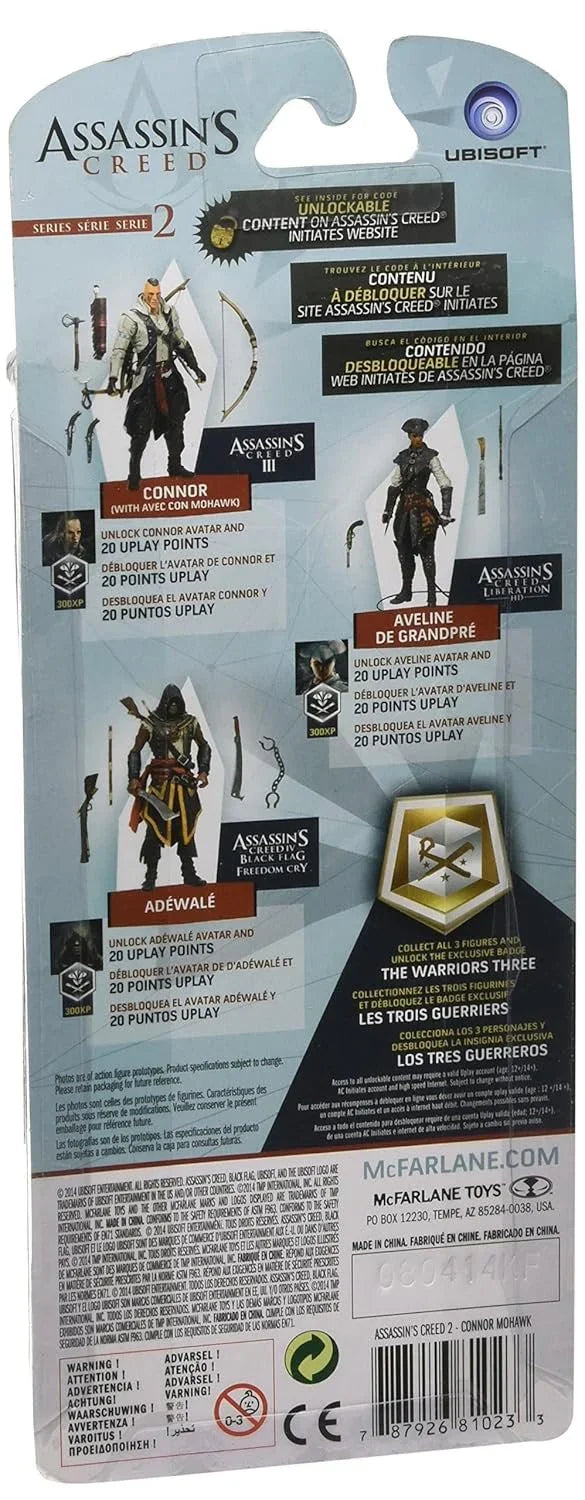McFarlane Toys Assassins Creed Series 2 Connor Mohawk Action Figure - Jaiman Toys