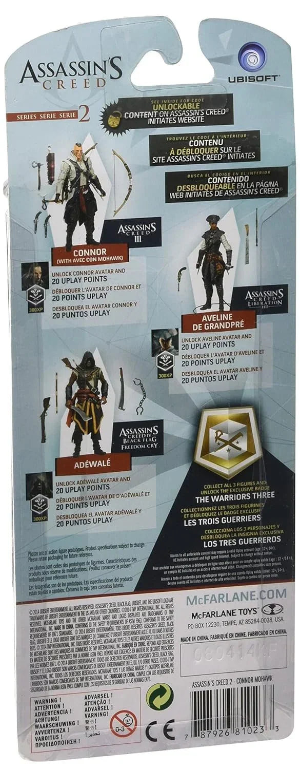McFarlane Toys Assassins Creed Series 2 Connor Mohawk Action Figure - Jaiman Toys