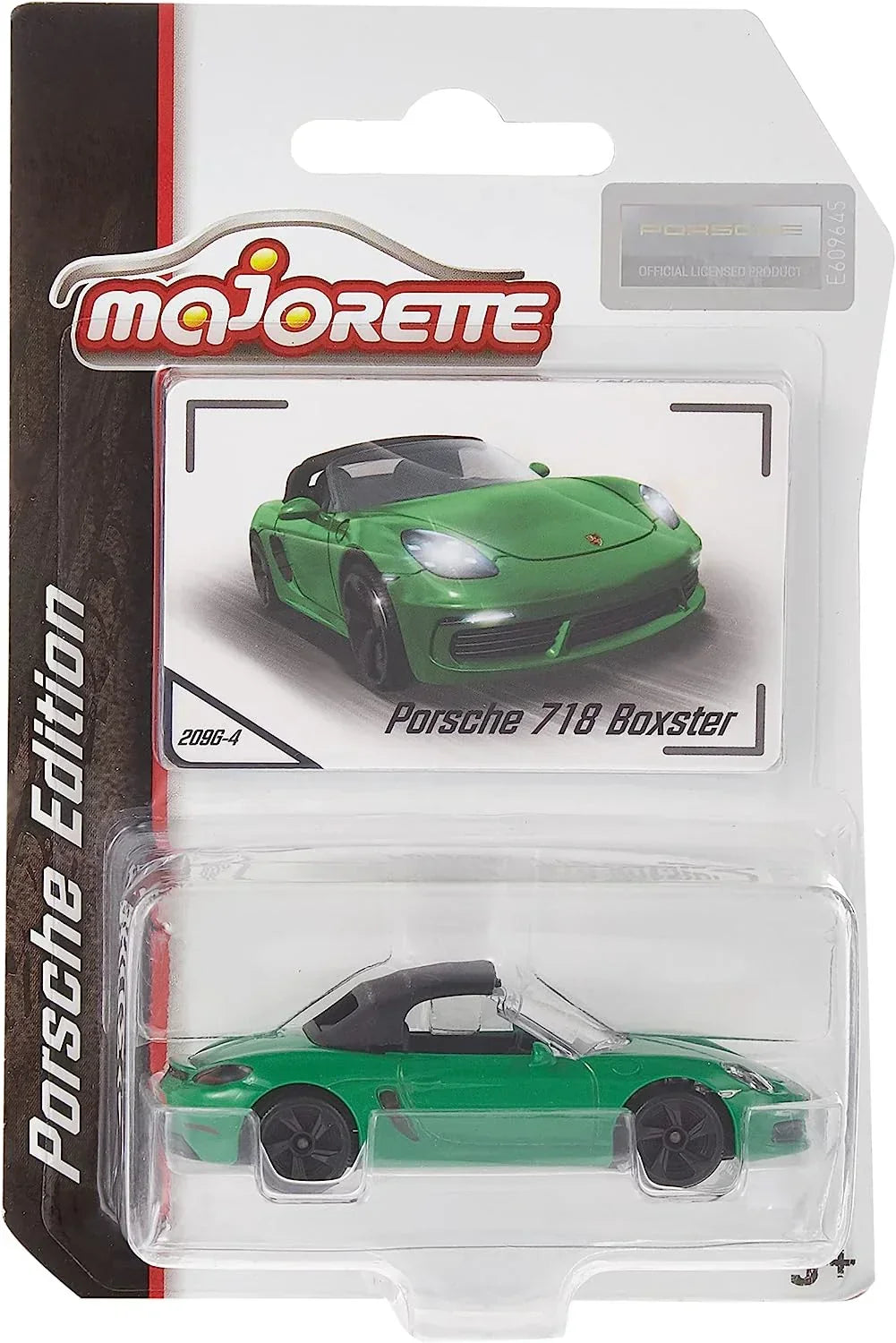 Voiture Miniature Porsche 718 Boxster Majorette - Couleur Jaune - Occasion