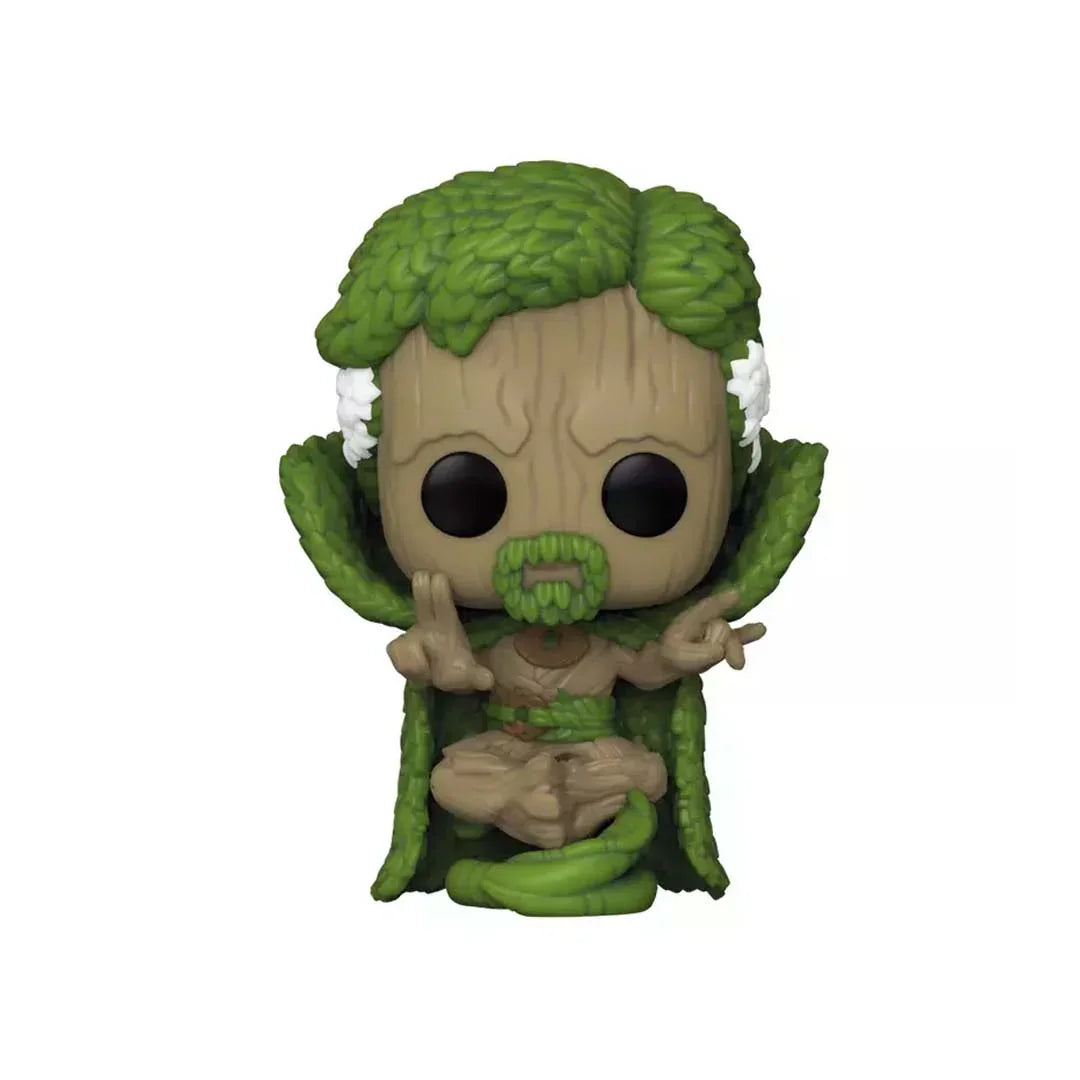Funko Pop! Collectible Action Figure Marvel "We Are Groot as Doctor Strange" #1399 - Funko Shop Exclusive - Jaiman Toys