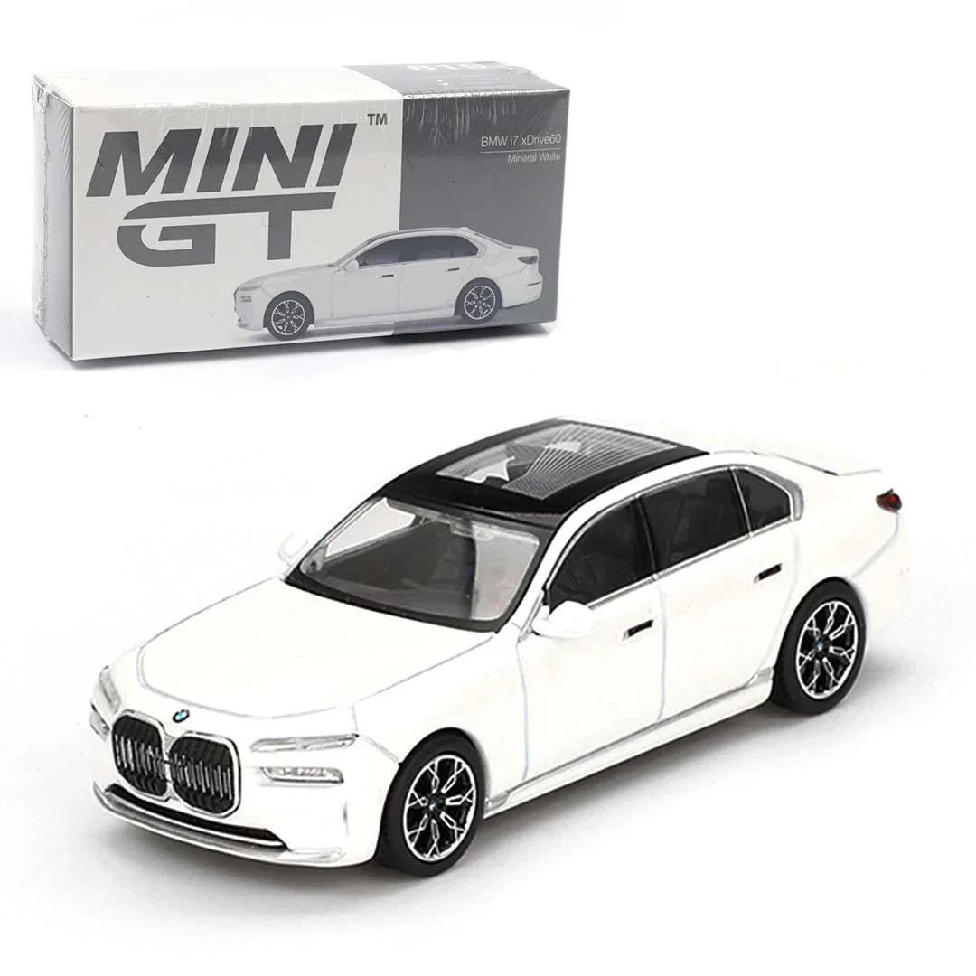 Mini GT BMW i7 xDrive60 Mineral White – Jaiman Toys