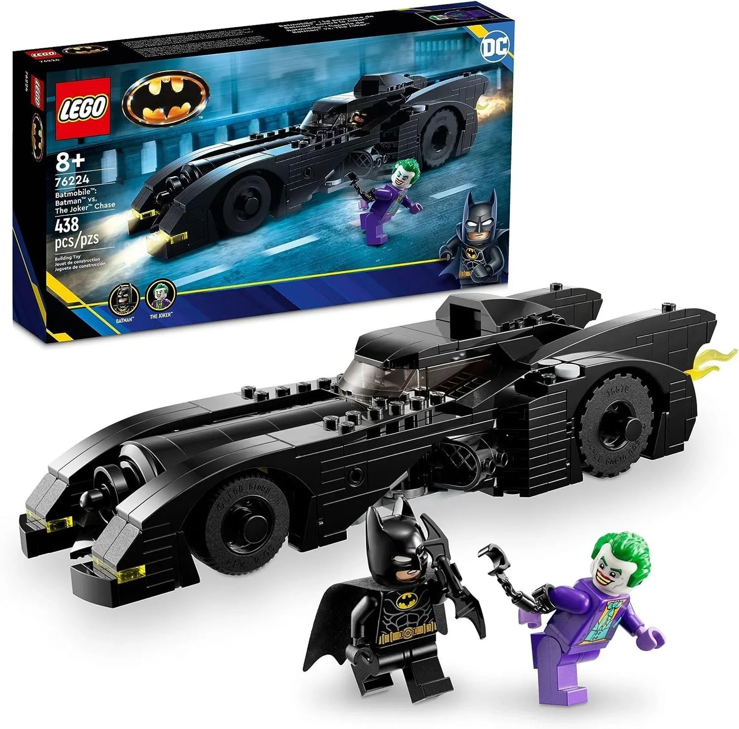 LEGO 76224 DC Batmobile: Batman vs. The Joker Chase - Jaiman Toys